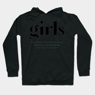 Girls definition Hoodie